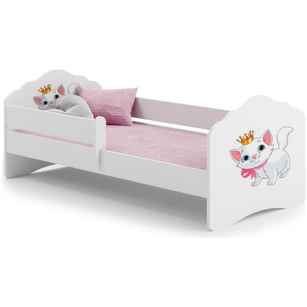 Fala 160x80 Letto Per Bambino Con Ringhiera + Materasso E Giroletto Cat - Foto 1