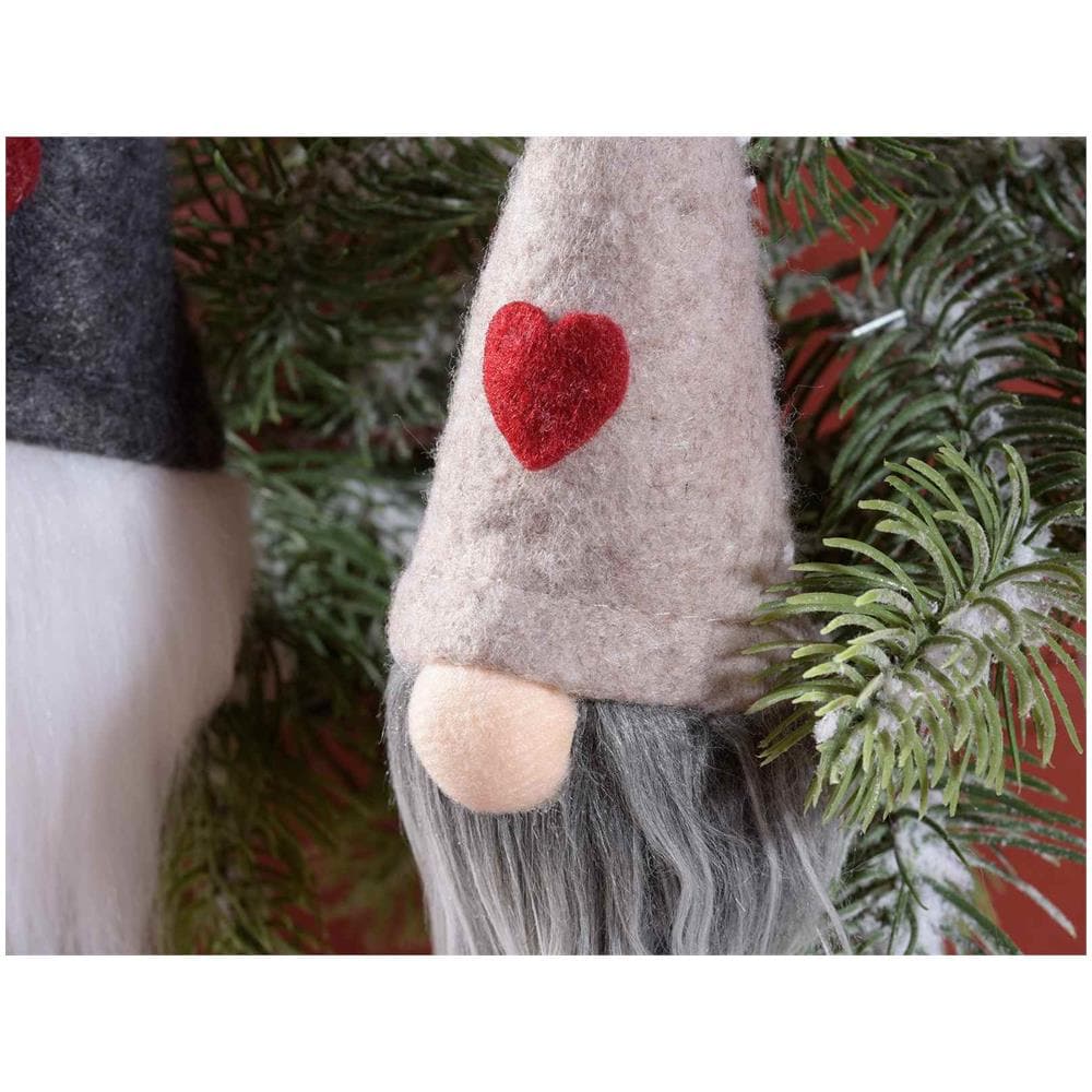 Babbi Natale Decorativi Da Appendere Luminosi Set Da 6 Decorazioni Natalizie - Foto 2