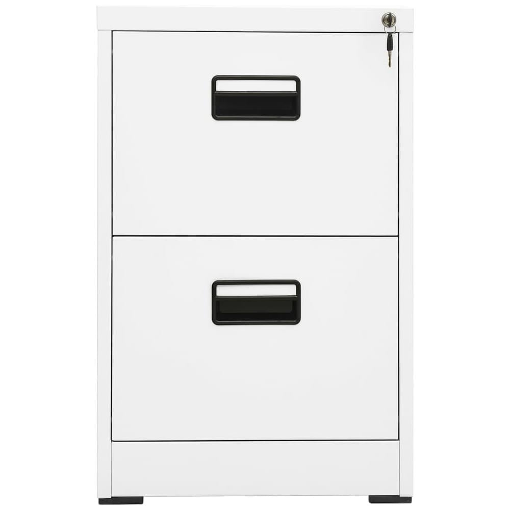 Schedario Bianco 46x62x72,5 Cm In Acciaio - Foto 2