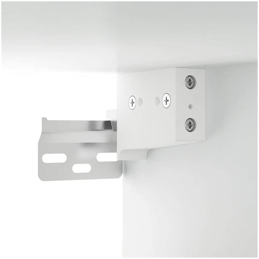 Mobile Porta Tv A Parete Bianco In Legno Multistrato - Foto 8