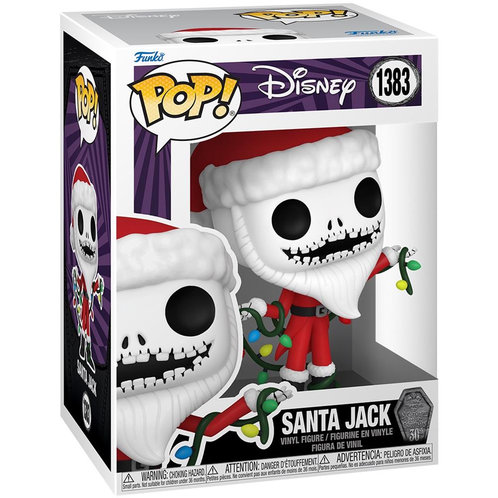 Pop! Disney: The Nightmare Before Christmas 30th Anniversary - Santa Jack - Foto 2