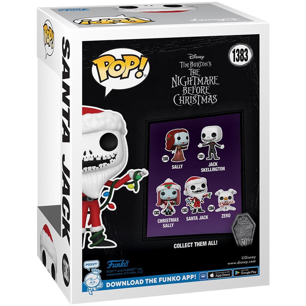 Pop! Disney: The Nightmare Before Christmas 30th Anniversary - Santa Jack - Foto 3