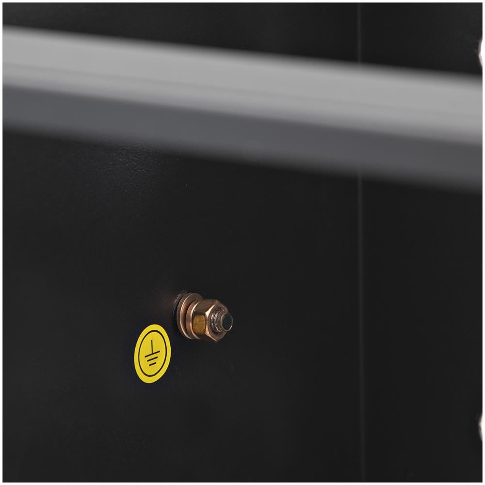 WALLMOUNT4 Rack 4U Capacità 20 kg Colore Nero - Foto 4