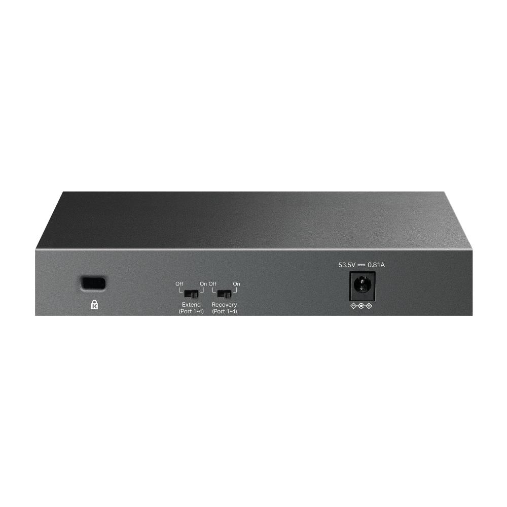 LiteWave LS106LP switch di rete Non gestito Fast Ethernet (10/100) Supporto Power over Ethernet (PoE) Nero - Foto 2