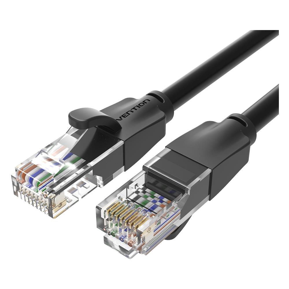 Vention - IBEBL cavo di rete Nero 10 m Cat6 U /UTP (UTP