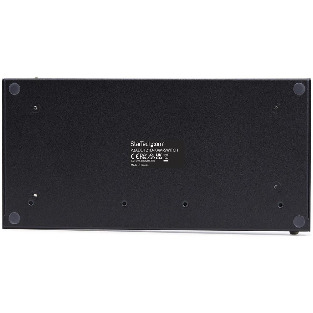 Switch KVM DisplayPort a doppio monitor a 2 porte con matrice video Dual View, 4K 60 Hz, 4x USB, commutazione con Hotkey, KVM a matrice DP 1.2, TAA - Foto 6