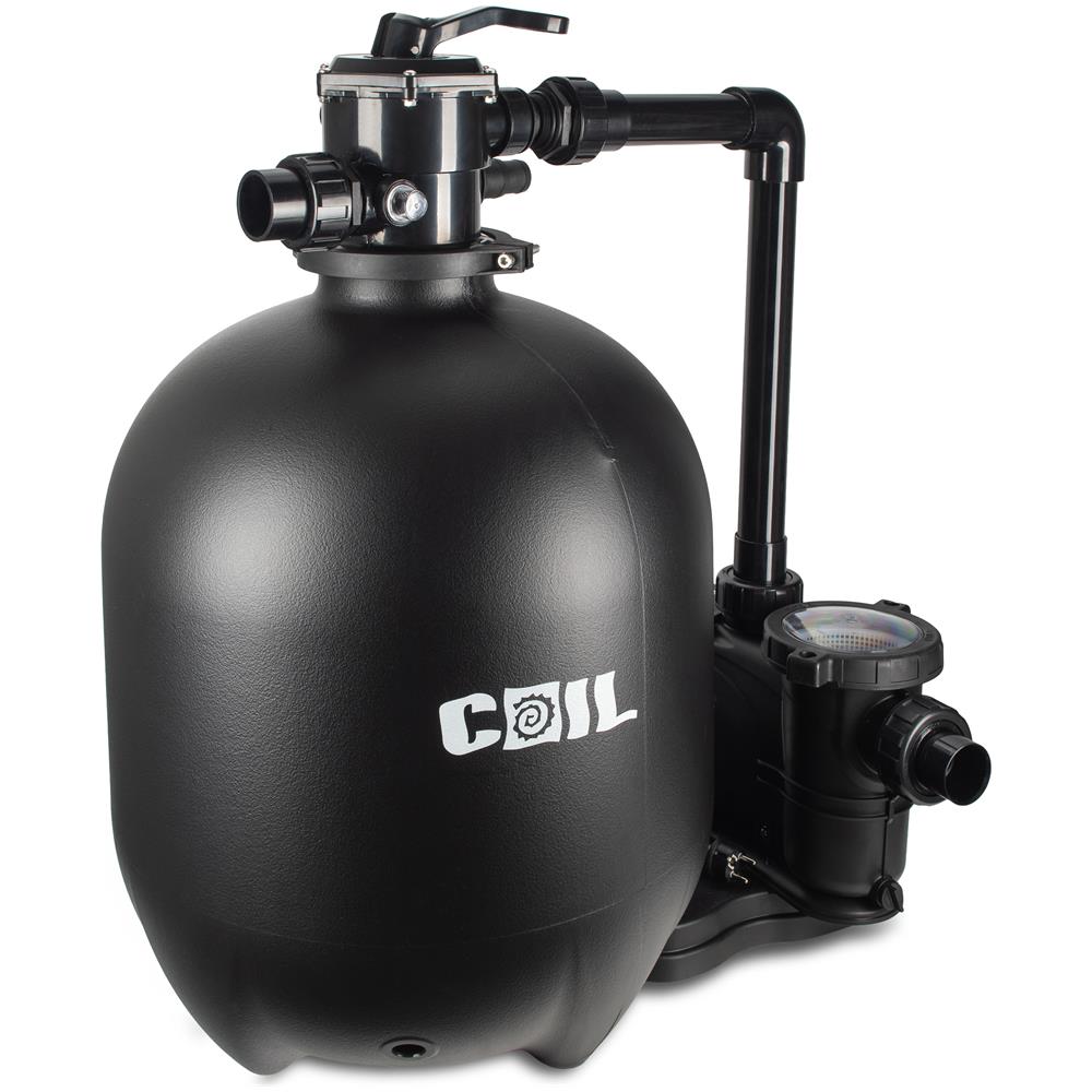 Pompa a sabbia per piscine Bestway /Intex. Capacità: 8500 l /h + 925 g palline filtro Aqualoon - Foto 1