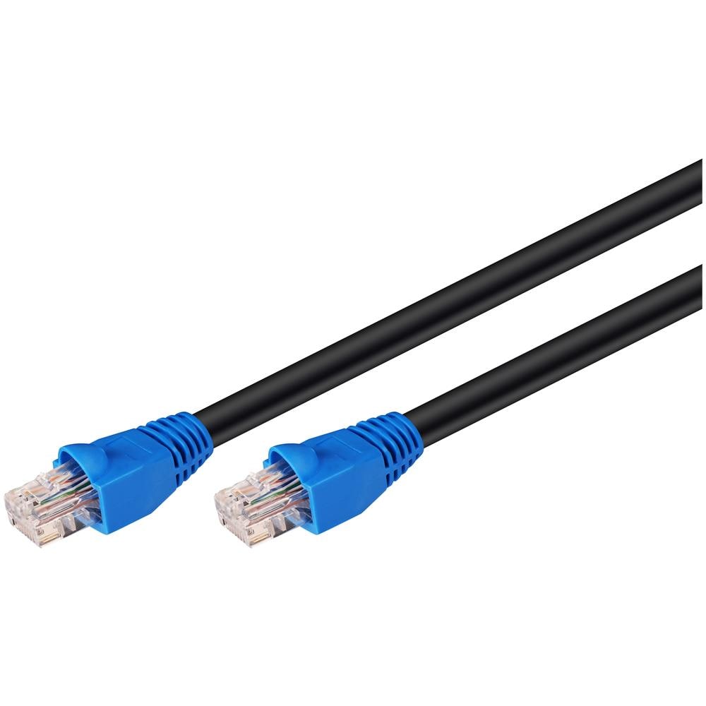 ICOC CCA6U-500-EXB - Matassa U / UTP Cavo Patch Cat. 6 CCA 50m Nero / Blu - Foto 2
