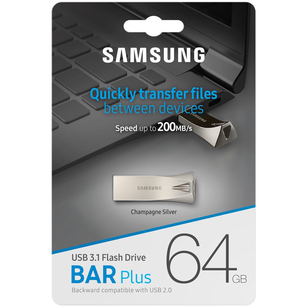 Chiavetta Usb Bar Plus 64 GB Interfaccia USB 3.1 Colore Argento - Foto 7
