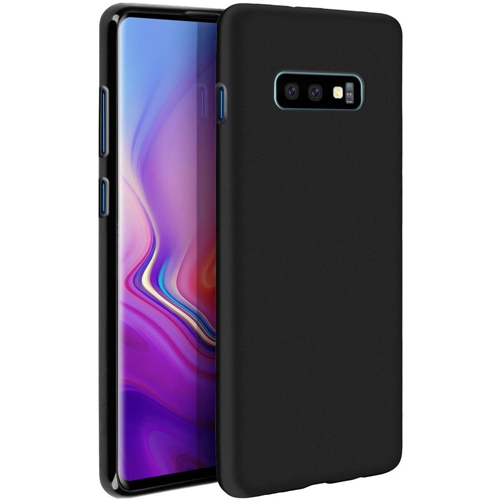 Cover Galaxy S10e Protezione Silicone Morbido Antishock Nero - Foto 2
