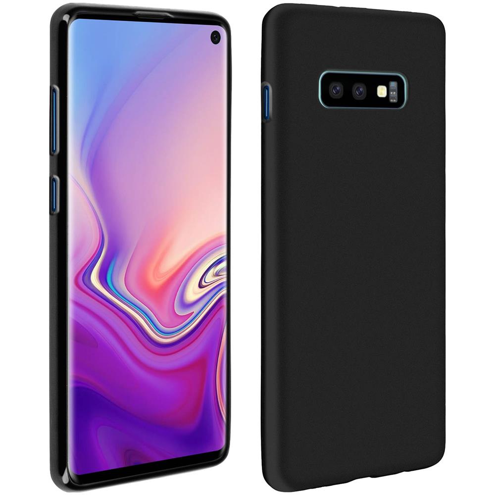 Cover Galaxy S10e Protezione Silicone Morbido Antishock Nero - Foto 1