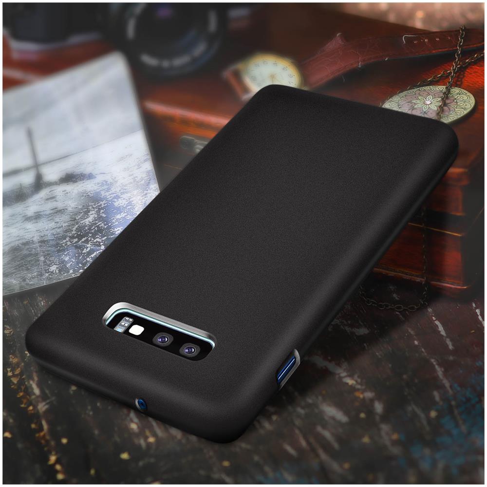 Cover Galaxy S10e Protezione Silicone Morbido Antishock Nero - Foto 5