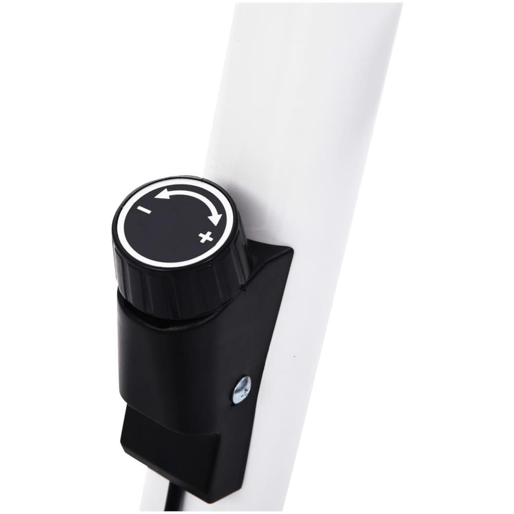 Cyclette Ellittica Con Cinghia Di Resistenza Bianca - Foto 8