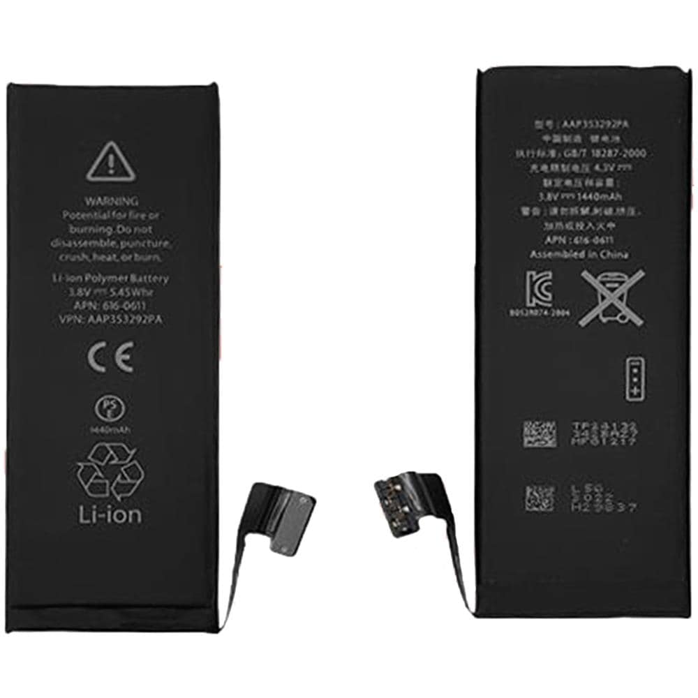 Batteria Per Apple Iphone 5 1440mah Ricambio Produzione 2019 - Foto 1