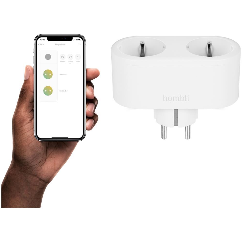 HBSD-0109 Doppia Presa Intelligente EU 220-250V Wi-Fi - Foto 2