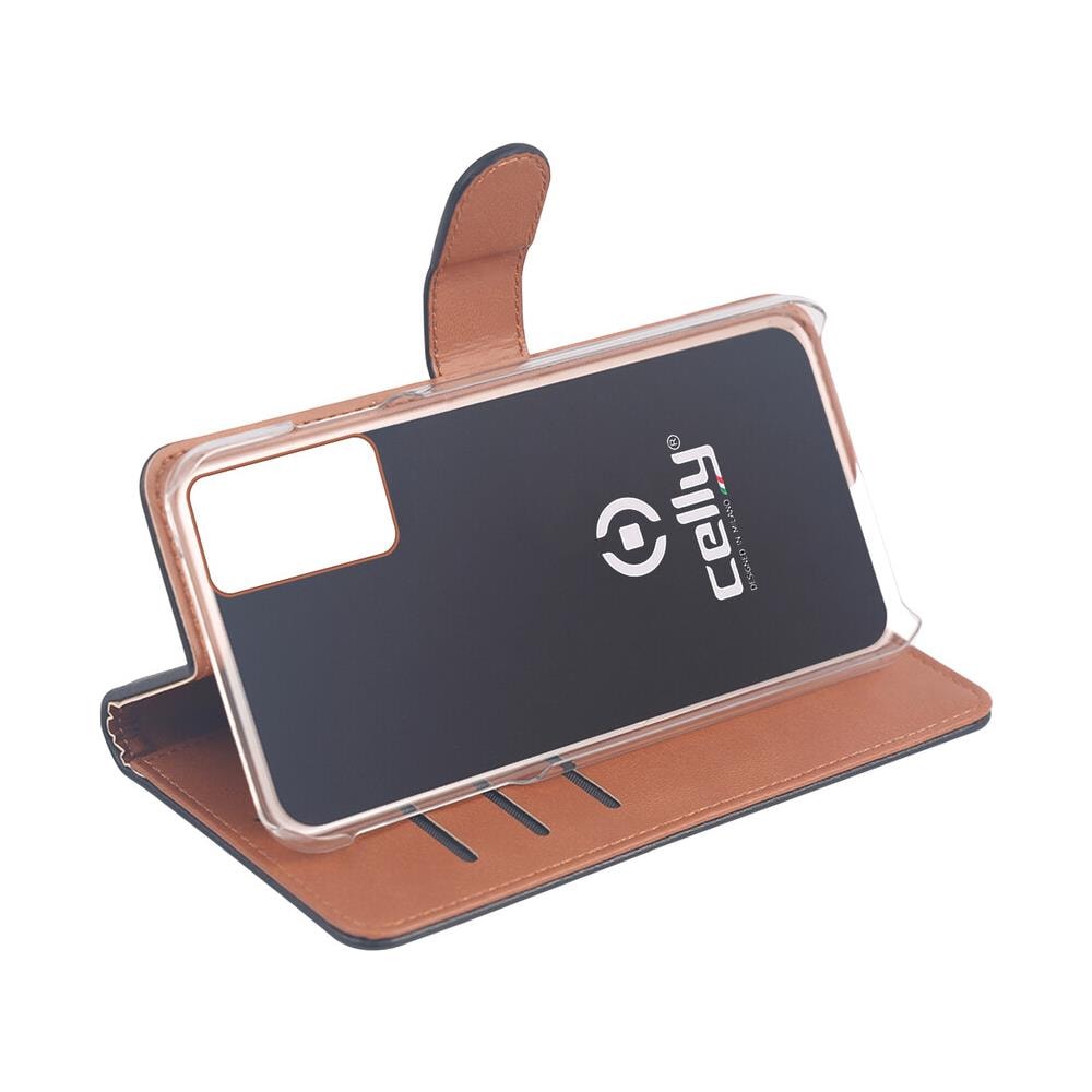 Wally Custodia Per Cellulare 17 Cm (6.7'') Custodia A Libro Nero - Foto 3