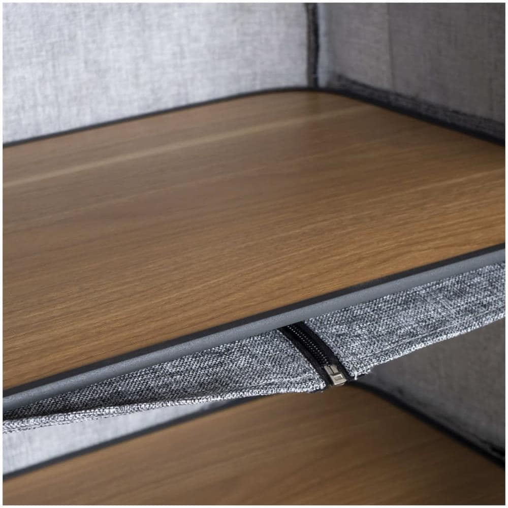 Armadio Da Campeggio Norbury 57x48x80 Cm Antracite - Foto 2