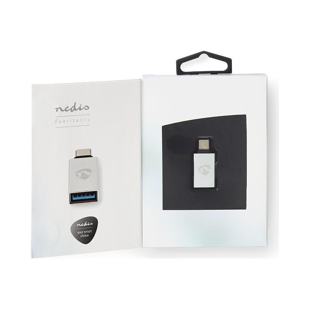 CCTB60915AL cavo di interfaccia e adattatore USB-C Male USB A Female Alluminio - Foto 4
