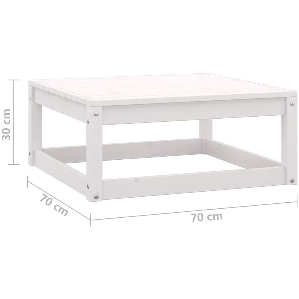 Set Divani Da Giardino 7 Pz In Legno Massello Di Pino - Foto 8