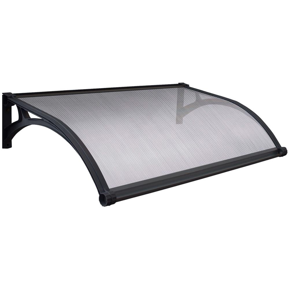 Leddy - Pensilina Porta Ingresso In Policarbonato Alveolare Fotovoltaica Con Led - Foto 2