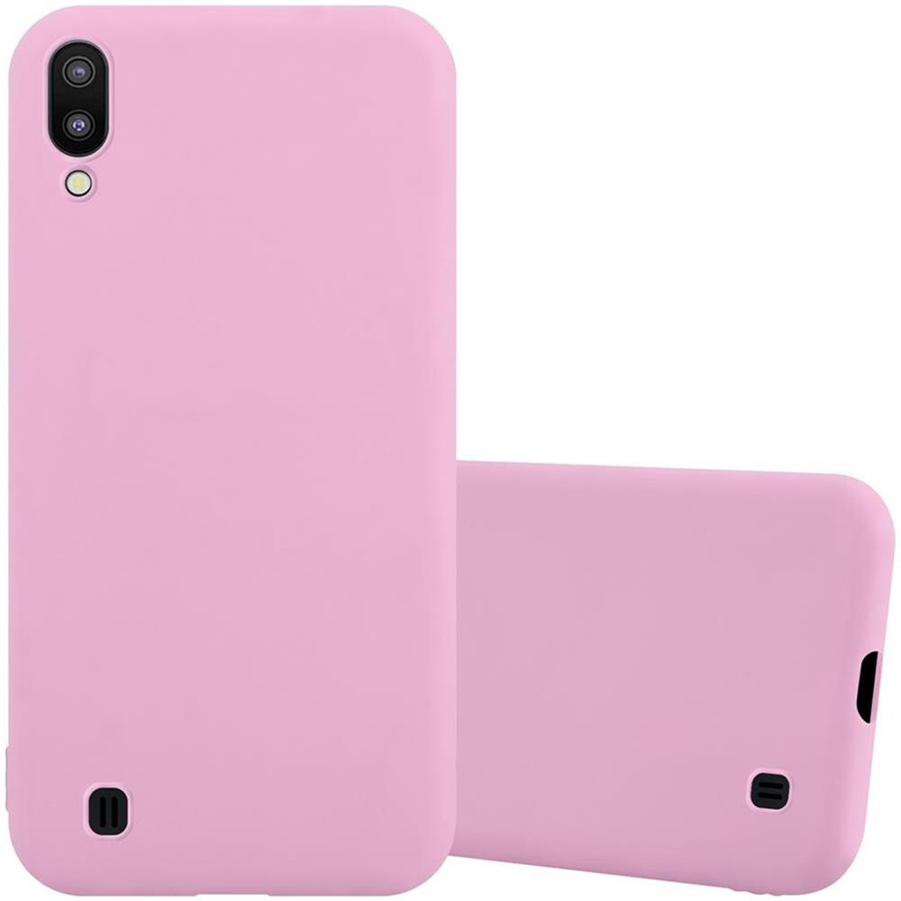 Custodia Compatibile Con Samsung Galaxy M10 In Candy Rosa - Coperchio Protettivo In Silicone Tpu Flessibile - Foto 1
