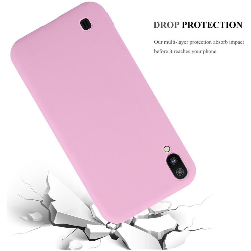 Custodia Compatibile Con Samsung Galaxy M10 In Candy Rosa - Coperchio Protettivo In Silicone Tpu Flessibile - Foto 8