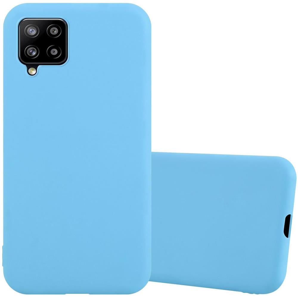 Custodia Compatibile Con Samsung Galaxy A42 In Candy Blu - Coperchio Protettivo In Silicone Tpu Flessibile - Foto 1