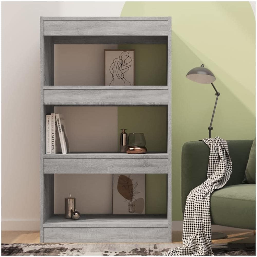 Libreria /Divisorio Grigio Sonoma 60x30x103 cm in Truciolato - Foto 3