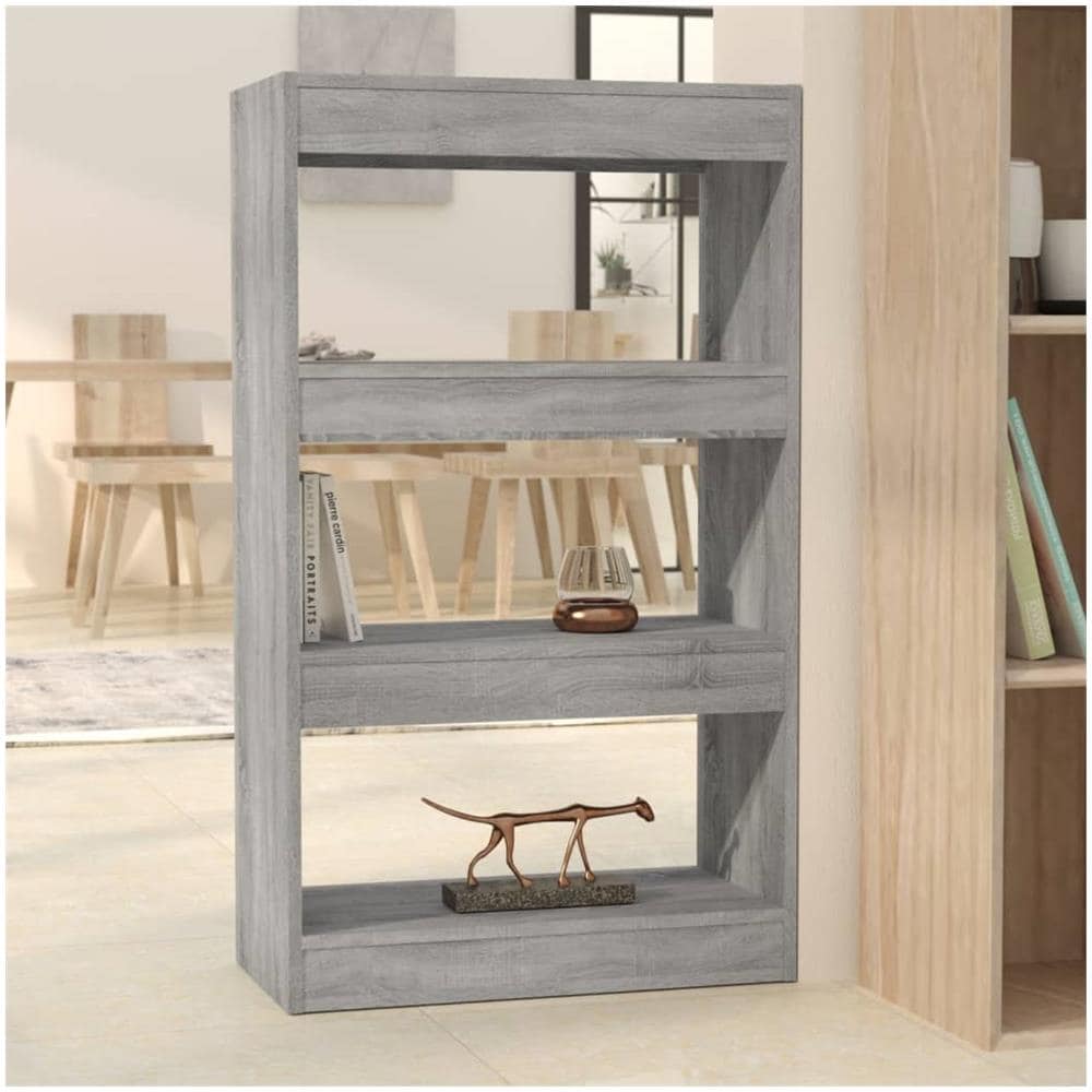 Libreria /Divisorio Grigio Sonoma 60x30x103 cm in Truciolato - Foto 1
