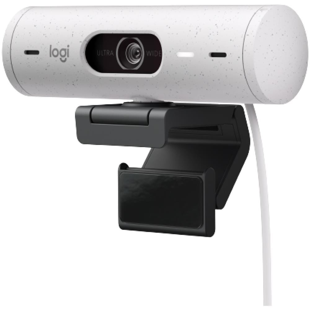 Webcam Brio 500 con Risoluzione 1920 X 1080 Pixel Microfono/ Zoom Digitale Colore Bianco - Foto 1