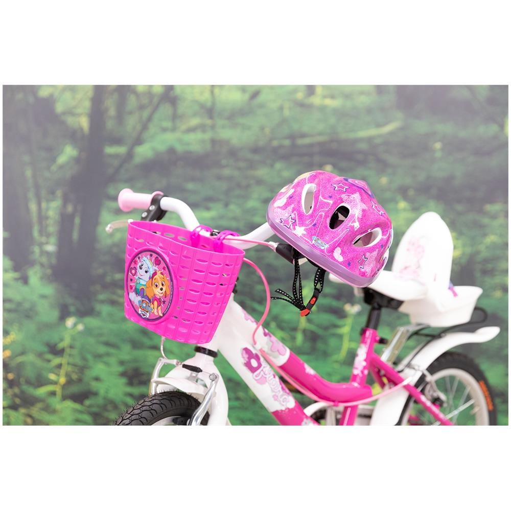 Cestino Portaoggetti Paw Patrol Per Bicicletta Da Bambina, Colore Rosa - Foto 8