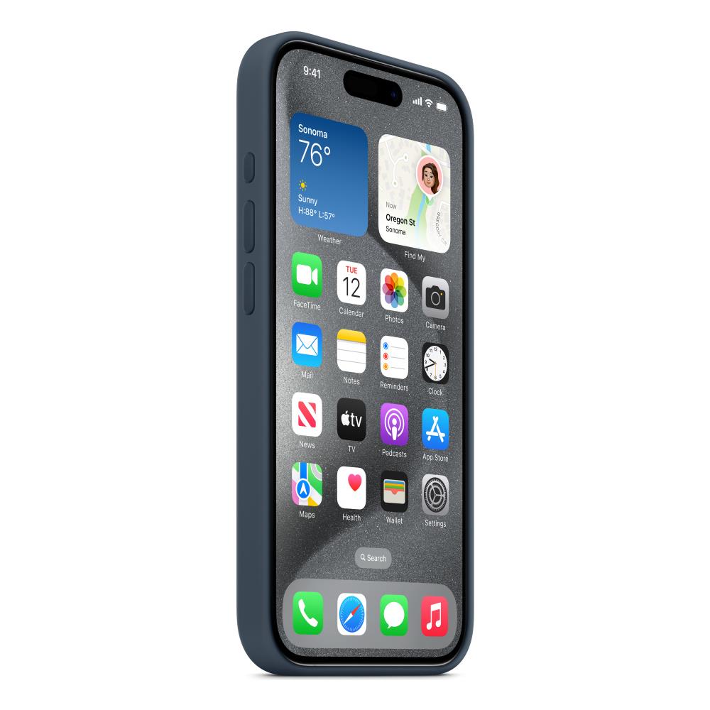 IPHONE 15 PRO SI CASE STORM BLUE - Foto 6