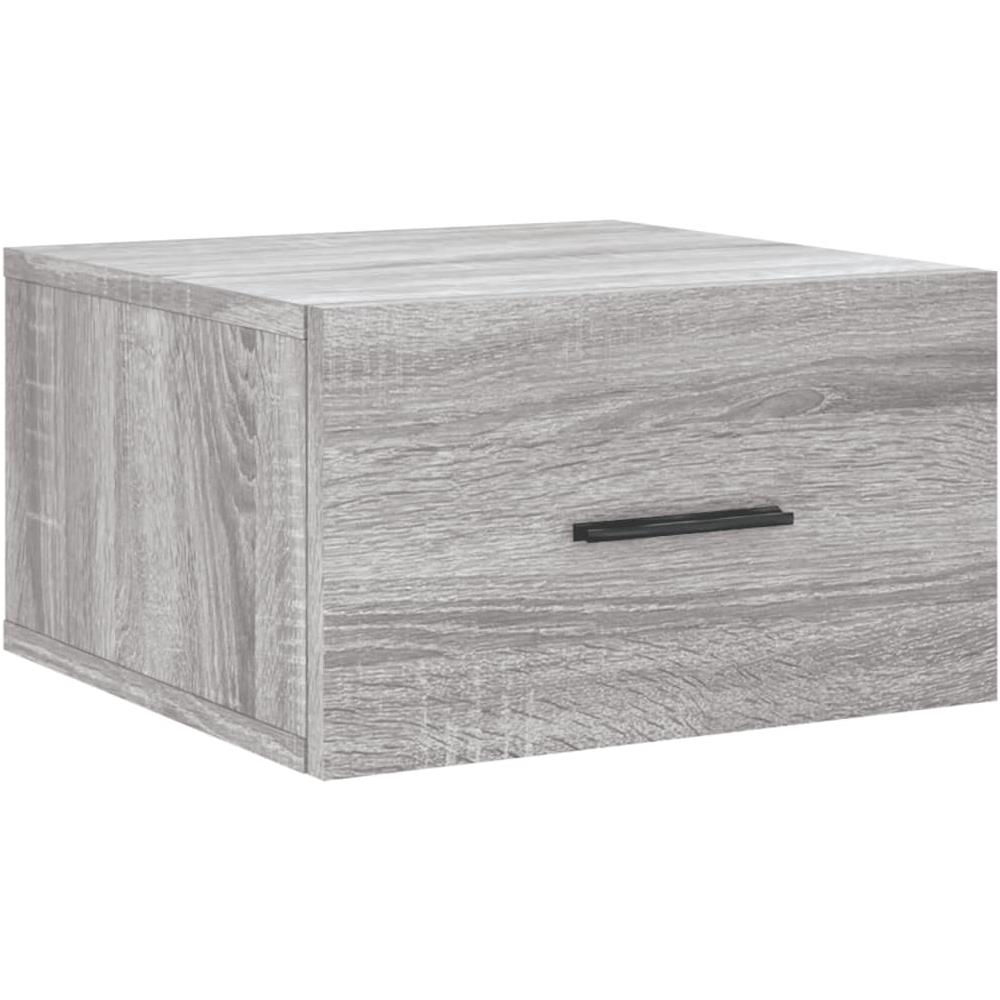 Comodino A Muro Grigio Sonoma 35x35x20 Cm - Foto 2