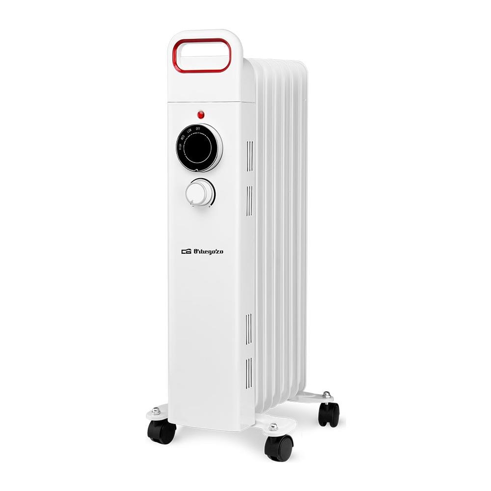 Riscaldatore Elettrico a Olio RU 1500 3 Livelli Energia Potenza 1500 W Colore Bianco - Foto 1