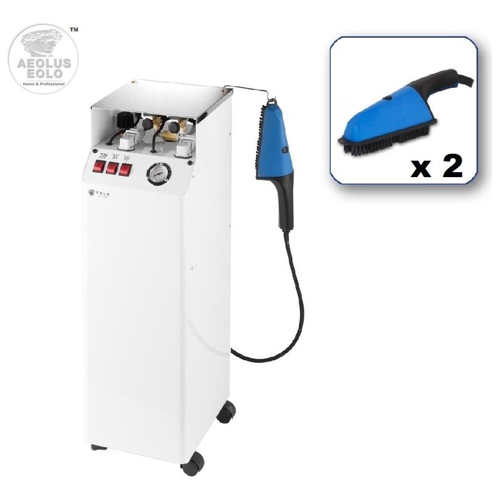 EOLO Spazzola a Vapore AV01 SS RA V6 Professionale Generatore di Vapore Ricarica Automatica Stiro Verticale Caldaia in Rame Risparmio Energetico Anticalcare Garanzia 5 Anni - Foto 1
