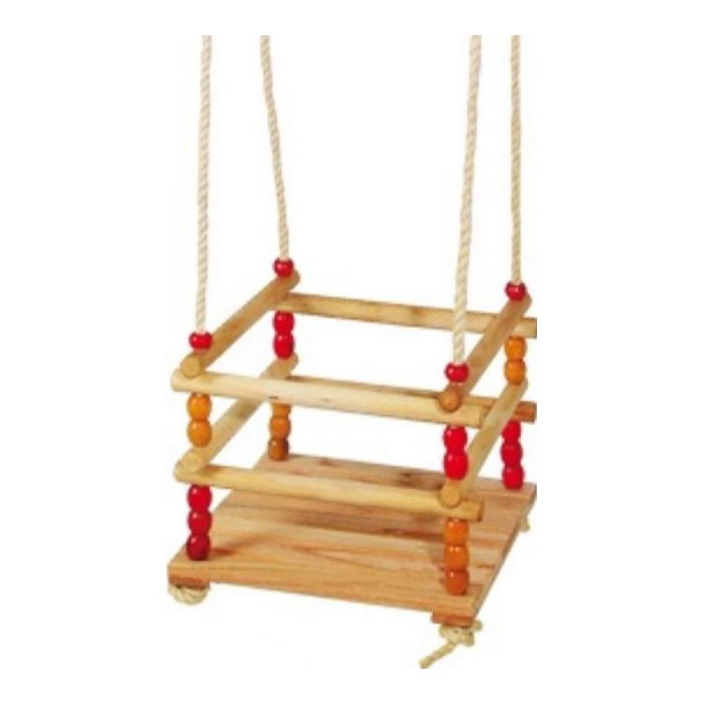 Altalena In Legno Con Protezioni E Bordo Rialzato - Foto 1