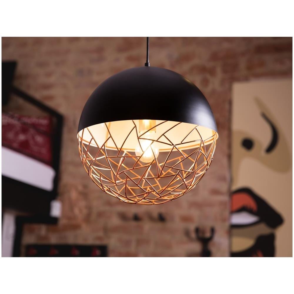 Lampada Da Soffitto Nera Moderna Padma - Foto 2