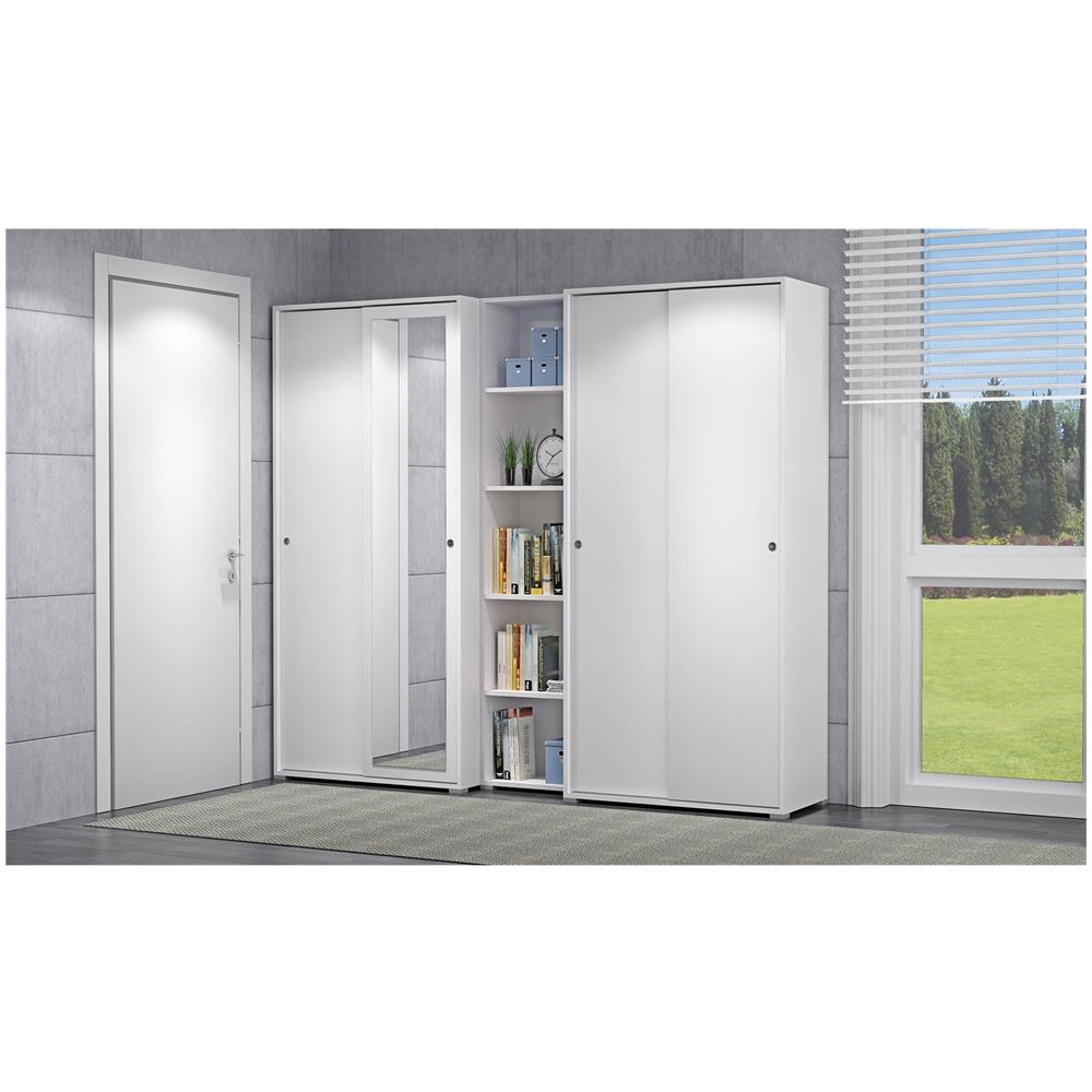 Armadio Ante Scorrevoli Specchio El115/1b2ri - Foto 3