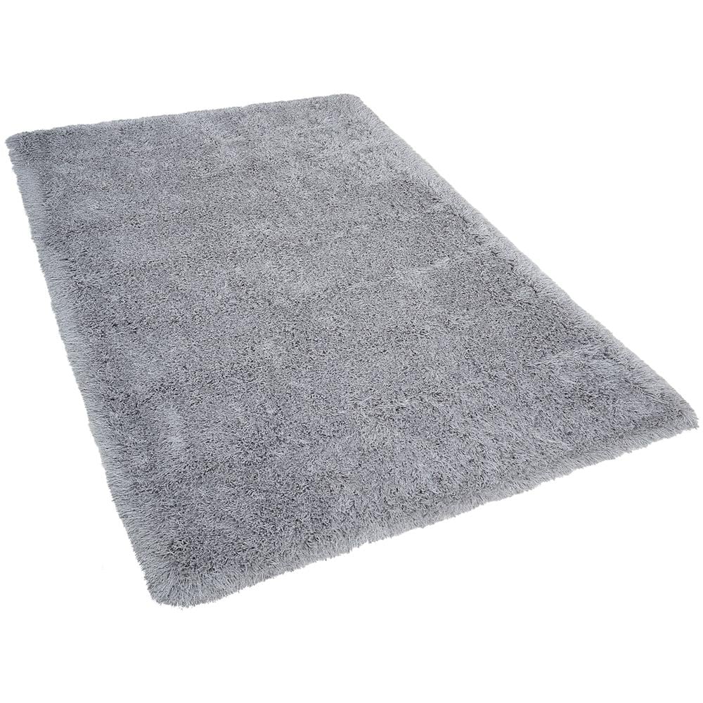 Tappeto Shaggy In Color Grigio Chiaro 140x200 Cm Cide - Foto 1