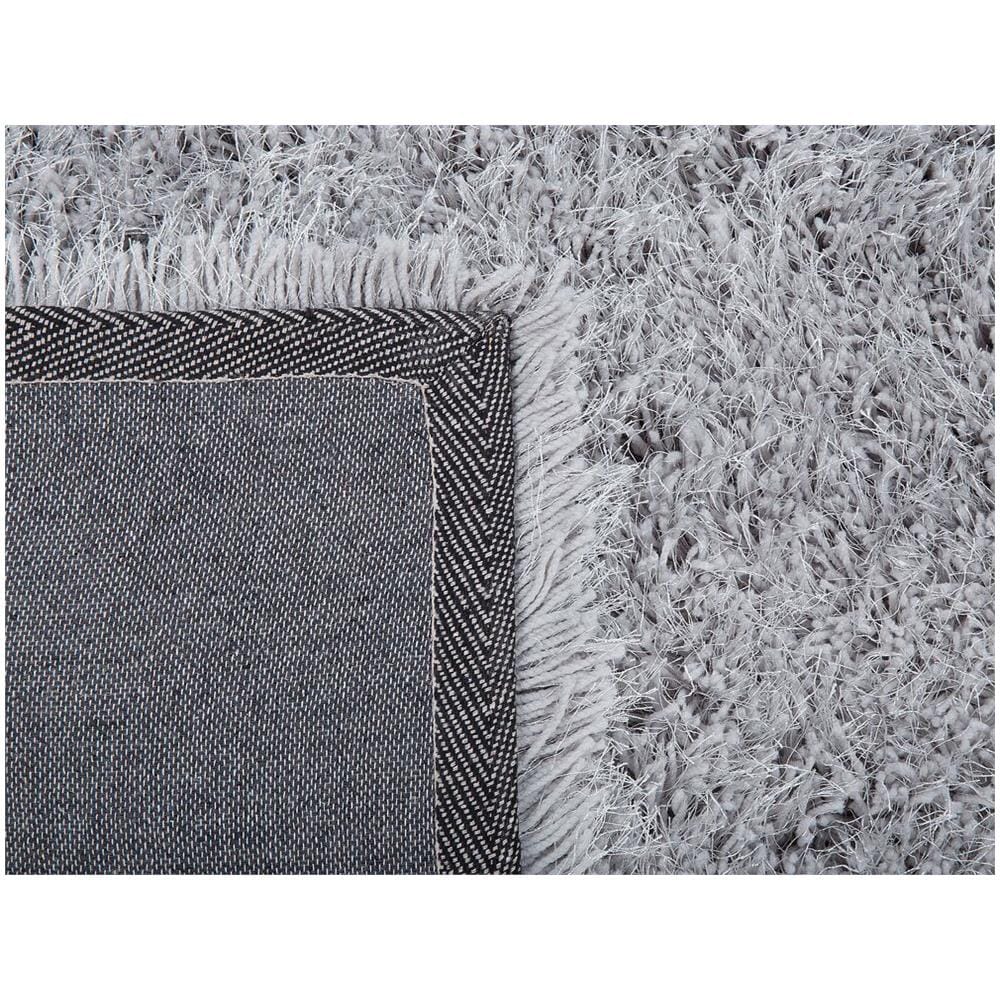 Tappeto Shaggy In Color Grigio Chiaro 140x200 Cm Cide - Foto 8