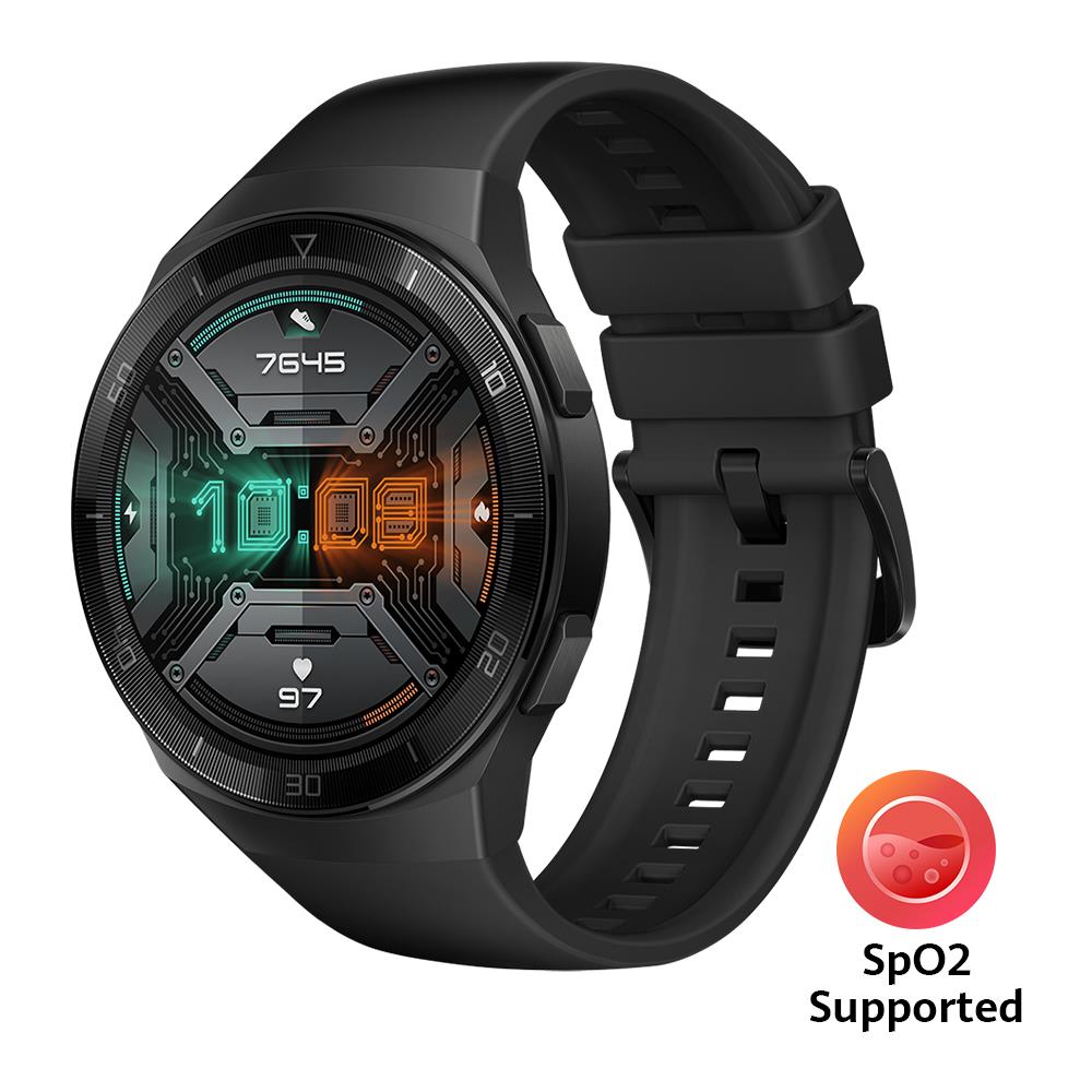 WATCH GT 2e 3,53 cm (1.39") AMOLED 46 mm Digitale 454 x 454 Pixel Touch screen Nero Wi-Fi GPS (satellitare) - Foto 1