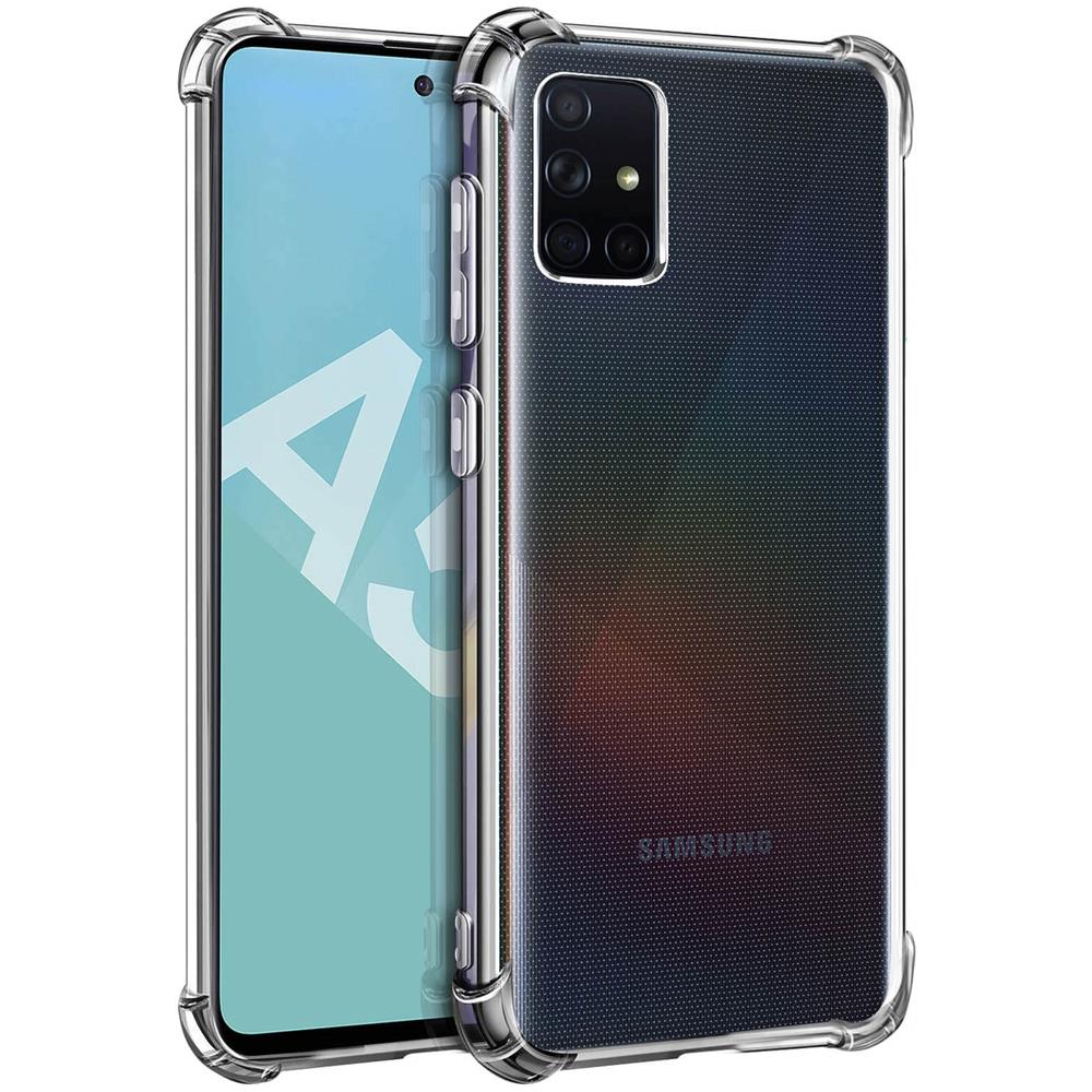 Cover Samsung Galaxy A51 Silicone Bumper Resistente Trasparente - Foto 5