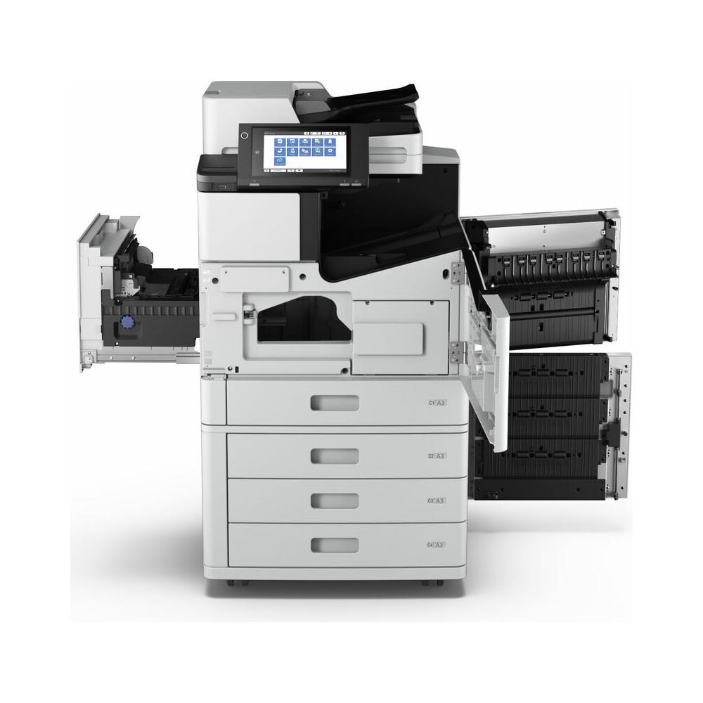 Stampante Multifunzione a Colori WF-C20750 D4TW a Getto d'Inchiostro Schermo LCD Formato A4 600 x 2400 DPI Scansione /Fax Wi-Fi / LAN / NFC Colore Nero / Grigio - Foto 4