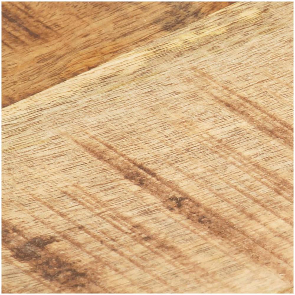 Piano Tavolo In Legno Massello Di Mango 25-27 Mm 80x80 Cm - Foto 2
