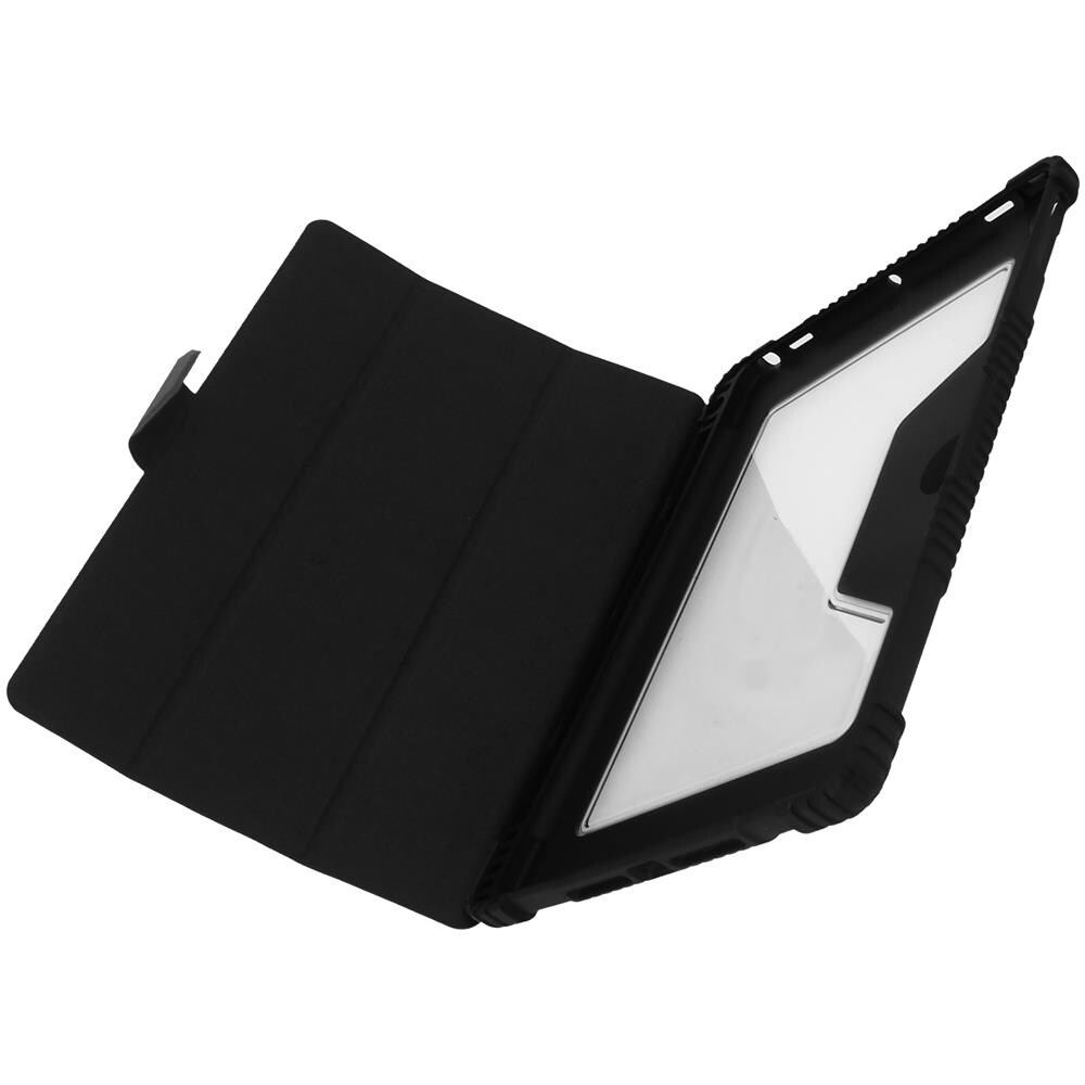 Custodia Ipad 2019 10.2 / 2020 10.2 Supporto Video + Tastiera / Sleep Nero - Foto 1