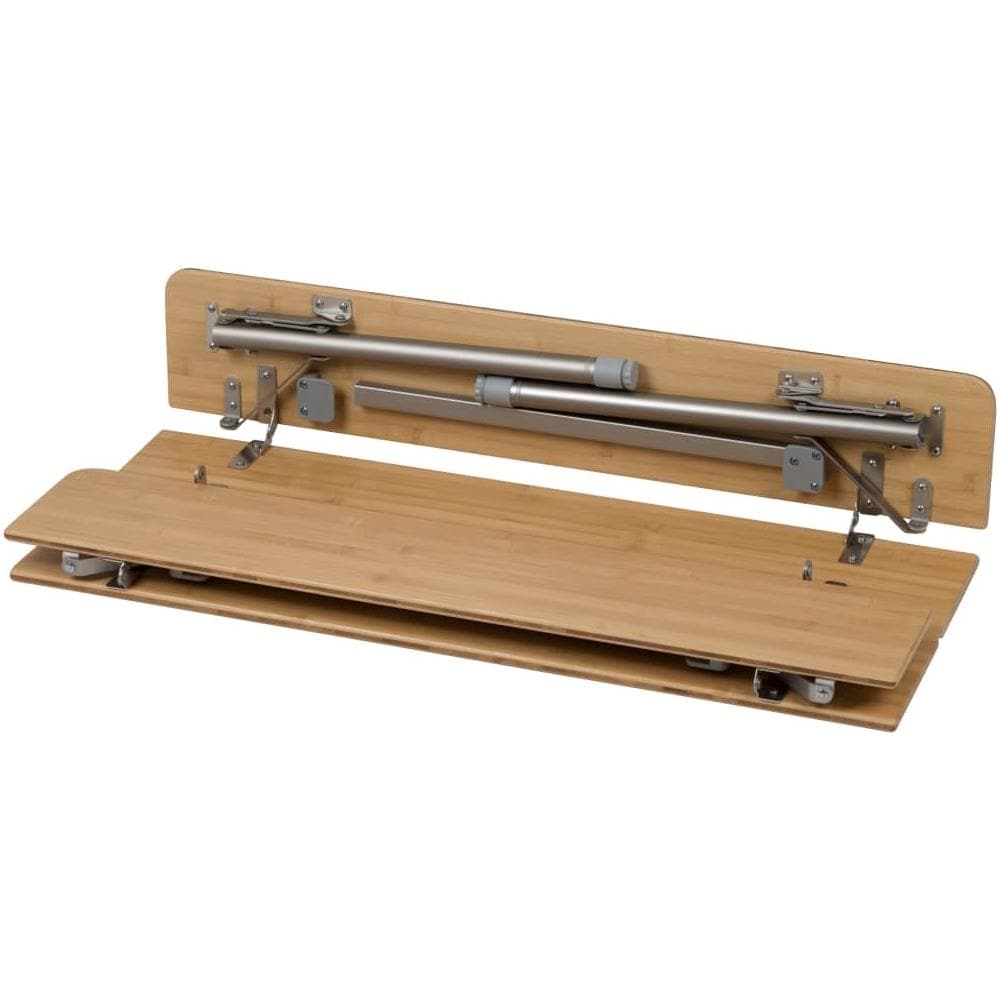 Tavolo Pieghevole Da Campeggio Suffolk 80x60 Cm In Bambù - Foto 8