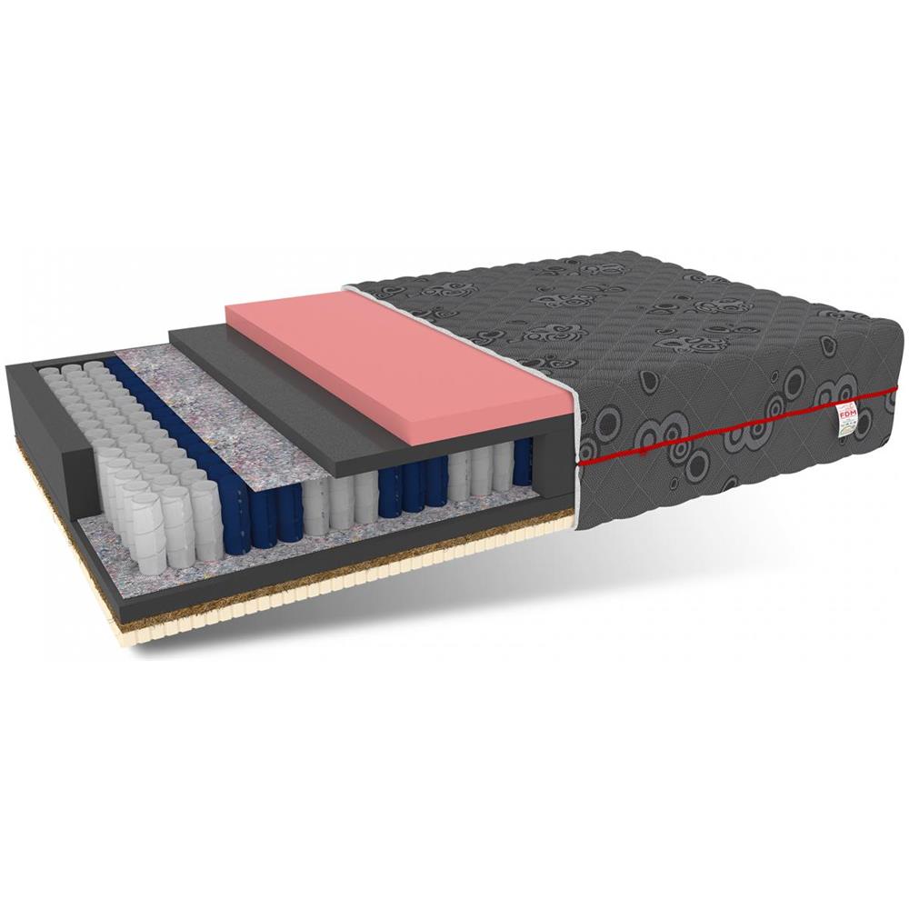 Materasso 90x200 A Molle Laura Cocco Visco - Ami Mobili - Foto 6