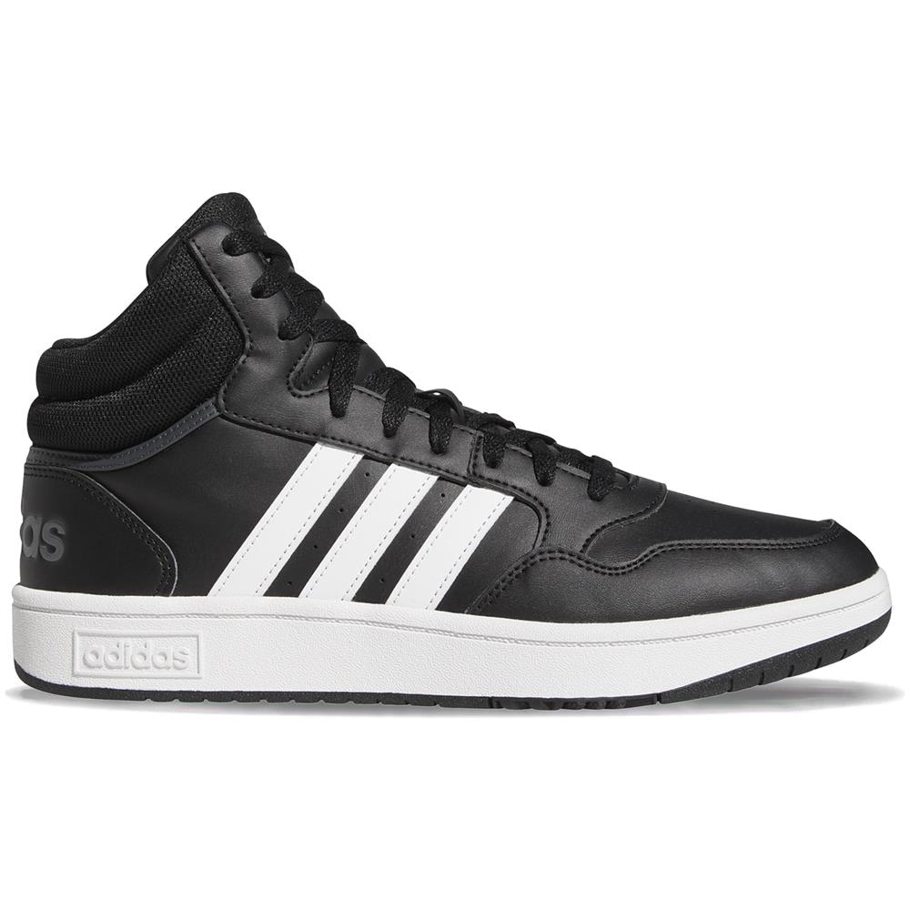Scarpe Hoops 3.0 Mid Taglia 43 1/3 Codice Gw3020 Nero - Foto 1