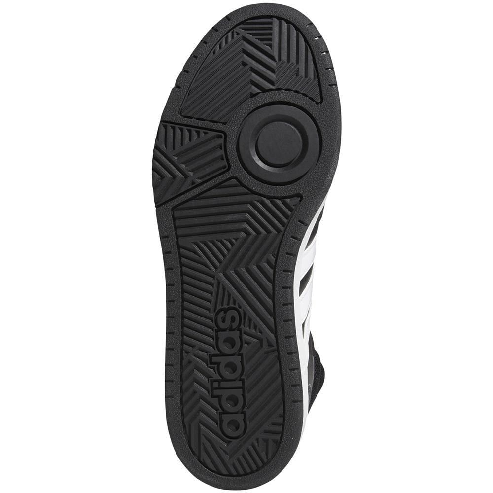 Scarpe Hoops 3.0 Mid Taglia 43 1/3 Codice Gw3020 Nero - Foto 4