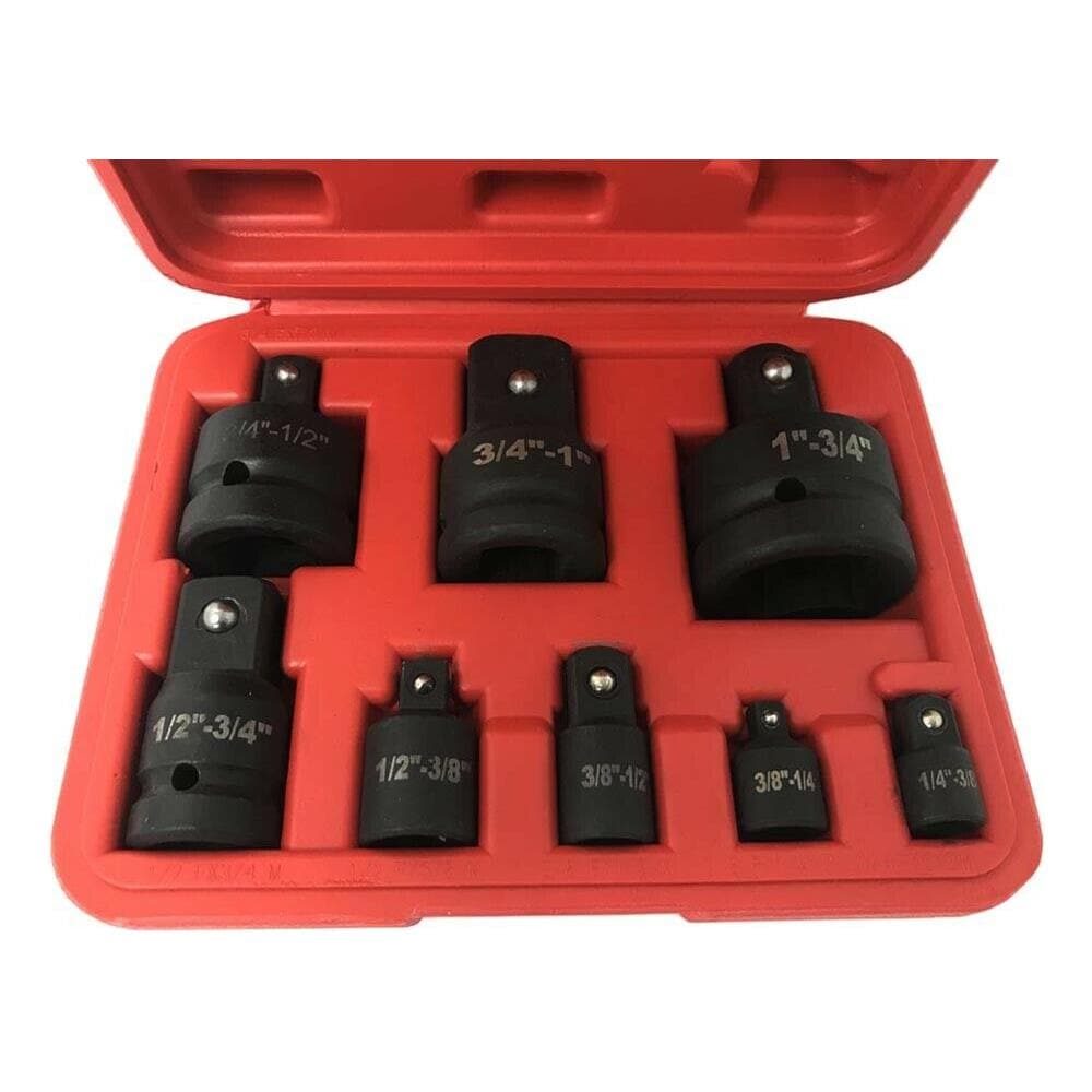 Kit 8 Adattatori Riduttori Impatto Bussole Aria Compressa - Foto 1